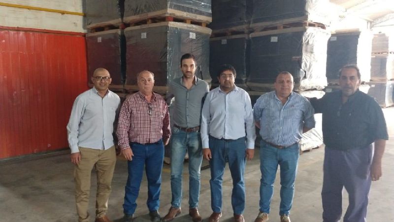 Funcionarios de Producción visitaron distintas industrias de Recreo