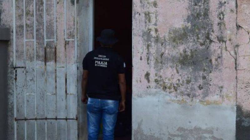 Operativo antidrogas en el sector Norte de la Capital