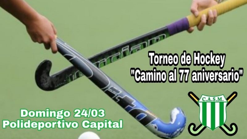 Este domingo se juega el Torneo de Hockey de San Martín