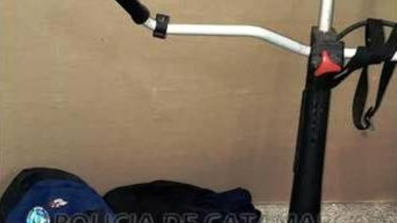 Aprehenden a un joven y secuestran elementos robados