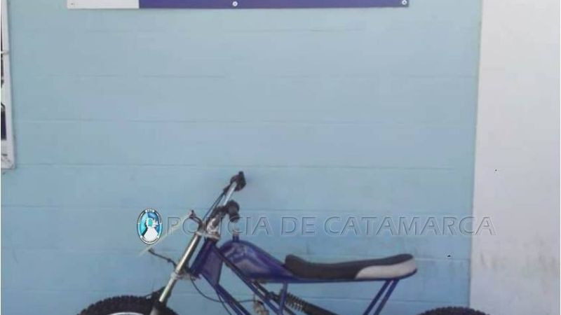Viajaba en una moto con motor robado en 2015
