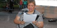 CLAUDIA JOSEFINA ACOSTA de los DD.HH. de Valle Viejo y Casa de la Memoria.