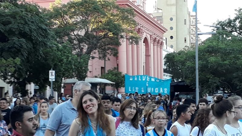 Catamarqueños celebraron el Día del Niño por Nacer