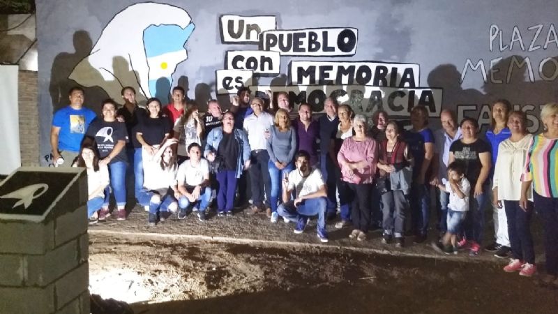 Emotiva inauguración de la Plazoleta de la Memoria "Faustino Gregorio Romero"