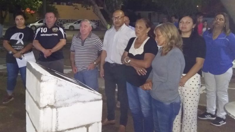Emotiva inauguración de la Plazoleta de la Memoria "Faustino Gregorio Romero"