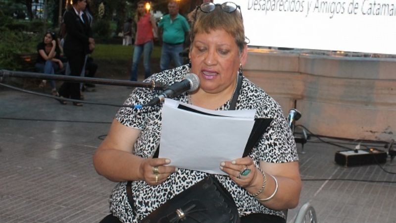 Lucía encabezó el acto por el “Día Nacional de la Memoria”