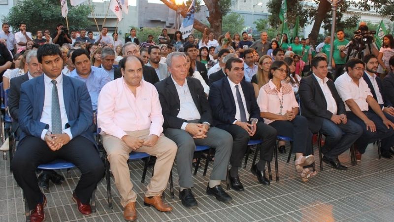 Lucía encabezó el acto por el “Día Nacional de la Memoria”