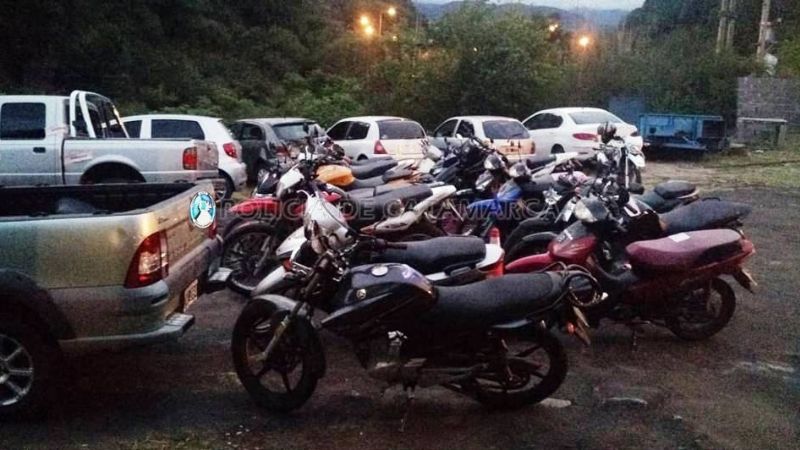 Secuestran 200 vehículos en puestos camineros de Capital, Valle Viejo y Capayán