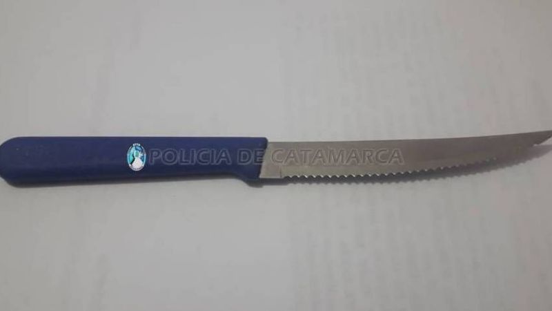 Andaban en moto y uno tenía un cuchillo en el bolsillo