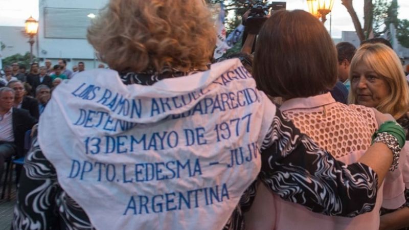 Lucía encabezó el acto por el “Día Nacional de la Memoria”