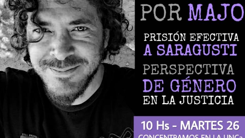 Marcha para pedir justicia por “Majo”
