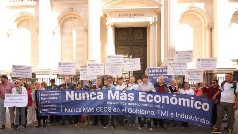 Empresarios pidieron un “Nunca Más Económico”