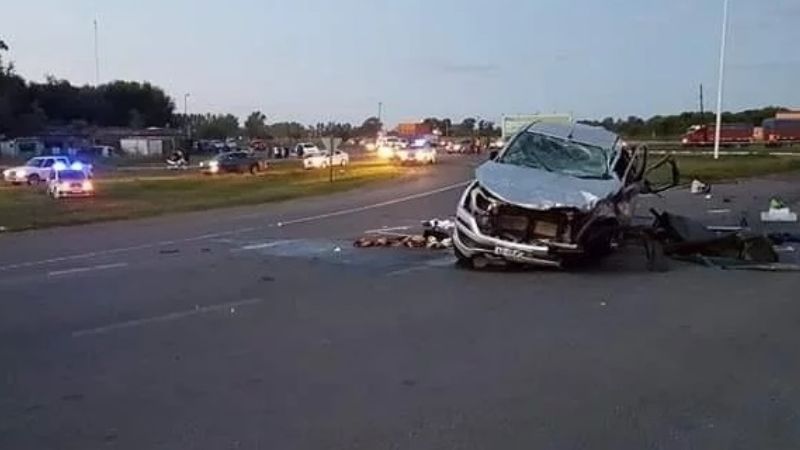 Nueve muertos en un accidente en Carmen de Areco