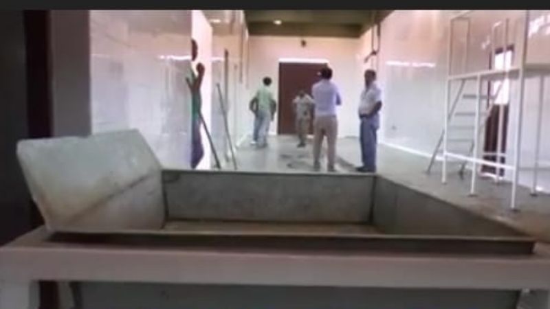 Obra de refuncionalización del matadero municipal de El Alto