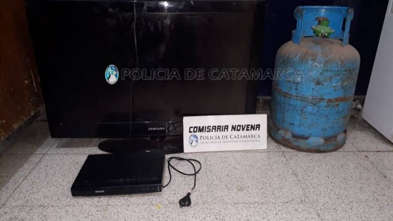 Demoran a dos menores por el robo de varios elementos