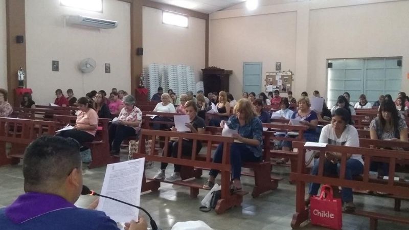 Actividades en parroquias