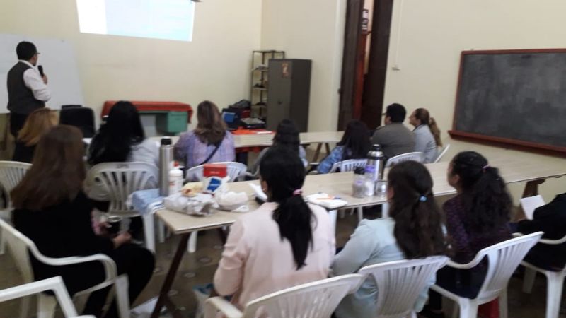 Actividades en parroquias