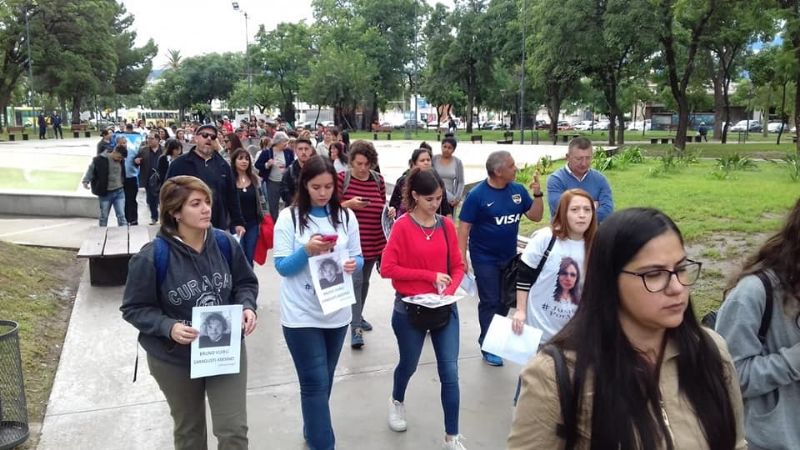 Marcharon en reclamo de Justicia por Majo