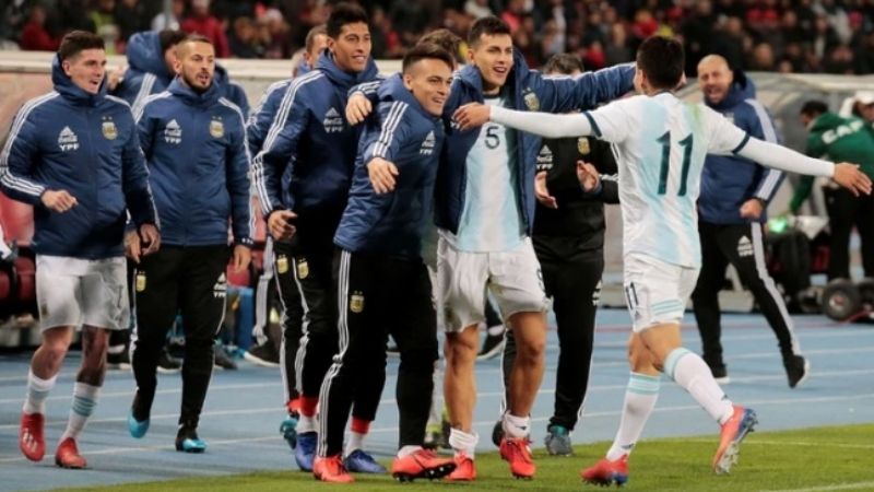 Argentina cerró su gira con un triunfo: venció 1-0 a Marruecos