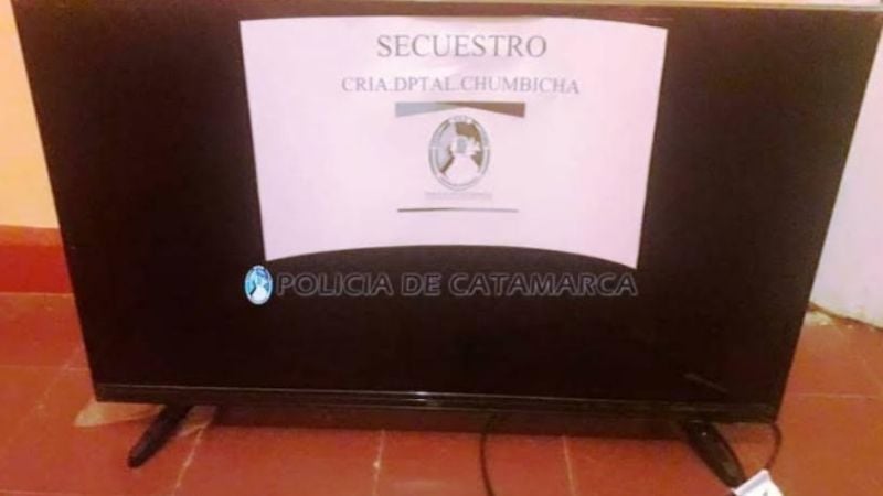 Recuperan elementos sustraídos en Chumbicha