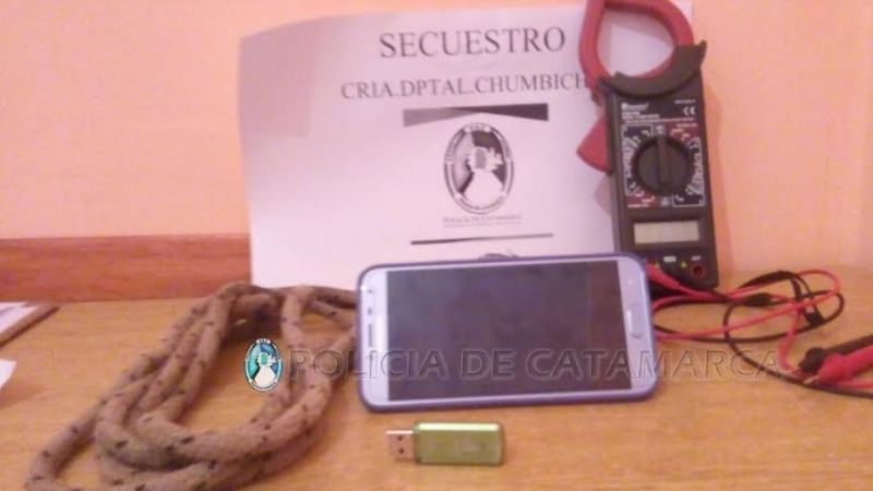 Recuperan elementos sustraídos en Chumbicha