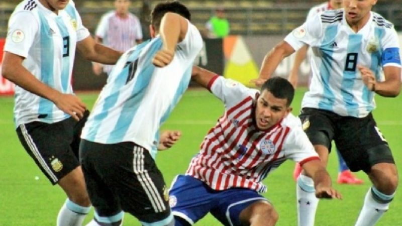 La Sub17 de Aimar empató con Paraguay y está 3ra.