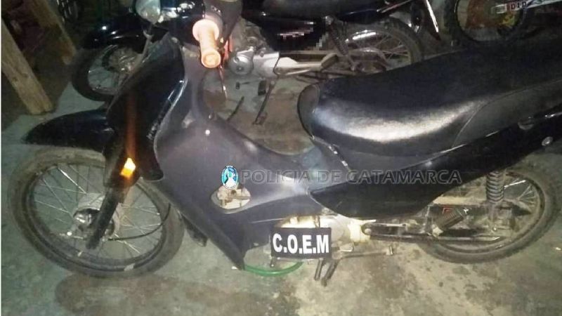 Secuestran una moto requerida por la Justicia desde 2013