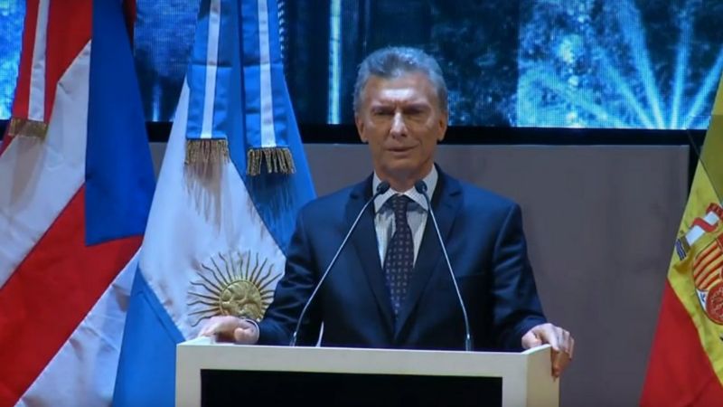 El furcio de Macri al inaugurar el Congreso de la Lengua en Córdoba
