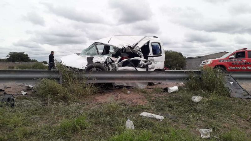 Violento choque en la ruta nacional N°157: un muerto