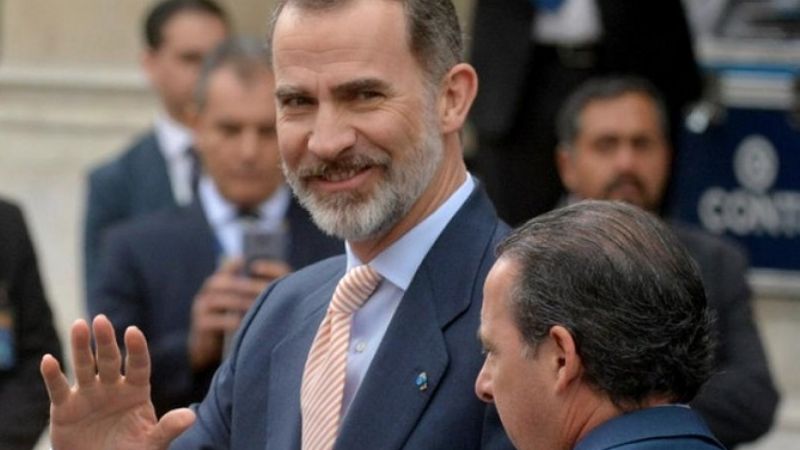 El rey de España “bautizó” como “José” Luis  a Borges