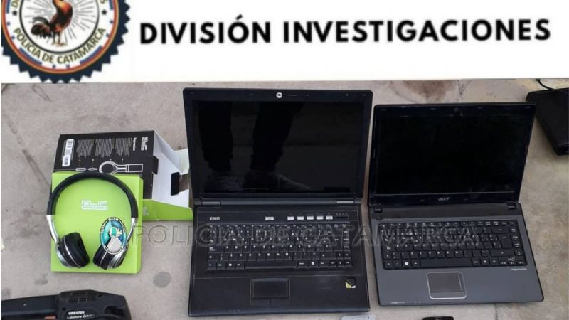 En allanamiento, recuperan elementos robados en Valle Viejo