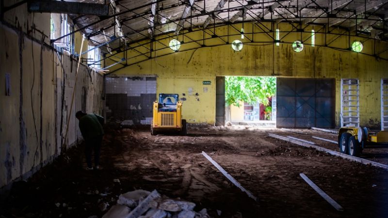 Avanza la obra del nuevo complejo educativo municipal