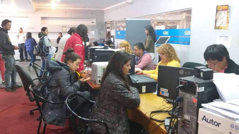 Amplían horario de atención por el boleto estudiantil