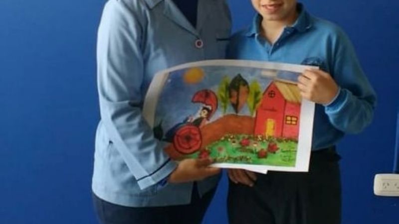 Alumno de La Fray fue premiado en un concurso nacional