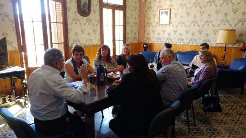 La Vicaría de Educación  se reunió con SADOP