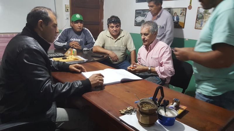 Acuerdo salarial en Mutquín