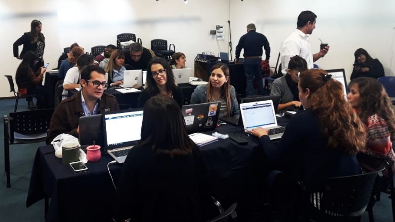 Trabajadores del Senado se capacitaron en el uso didáctico del aula virtual