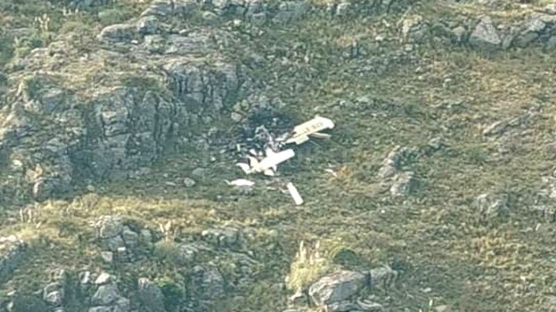 Hallan muerto al piloto del avión estrellado en San Luis