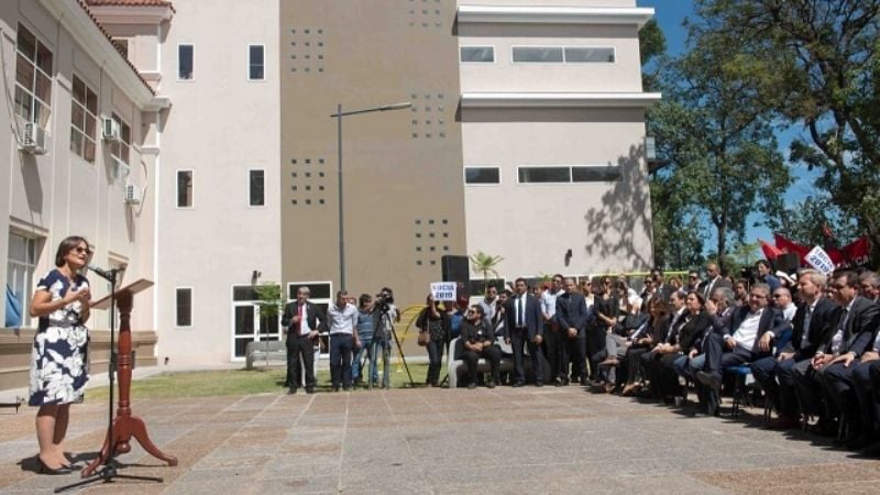 Corpacci y Frigerio inauguraron la ampliación del Hospital de Niños