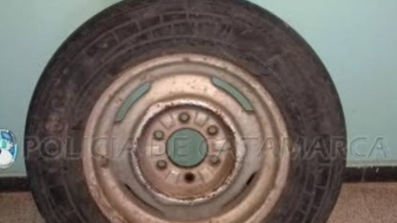 Demoran a un menor por robar una rueda de auxilio