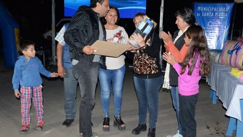 Inauguraron urbanización del B° Cristo Rey