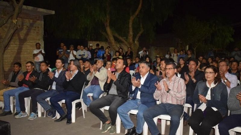 Inauguraron urbanización del B° Cristo Rey