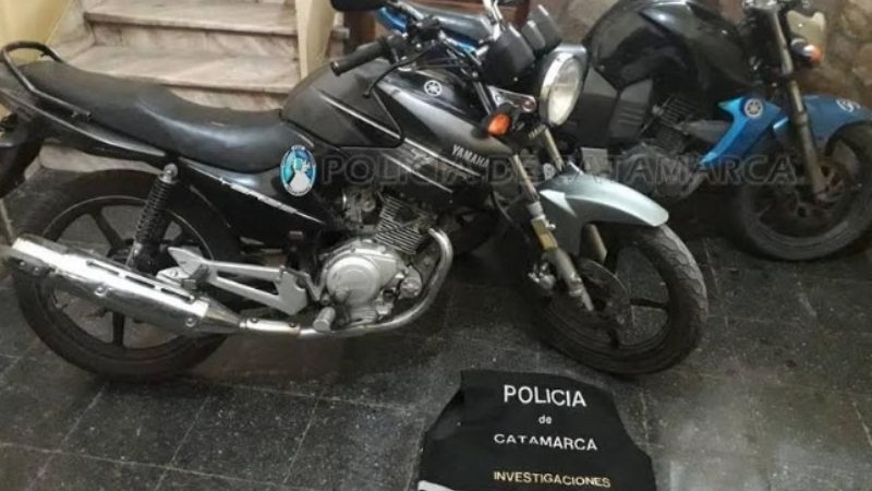 En un allanamiento recuperan una moto robada