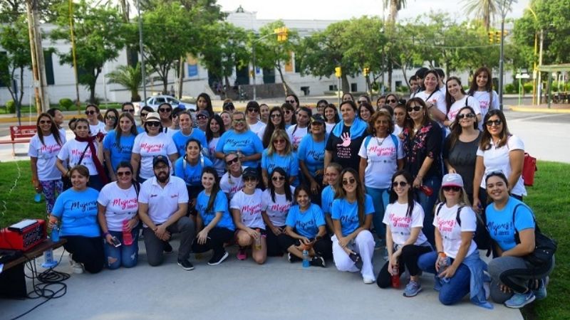 Más de 100 mujeres en la primera Caminata de Mentoreo
