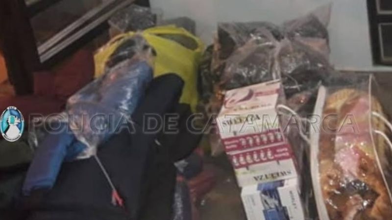 Secuestran mercadería ilegal valuada en $100.000