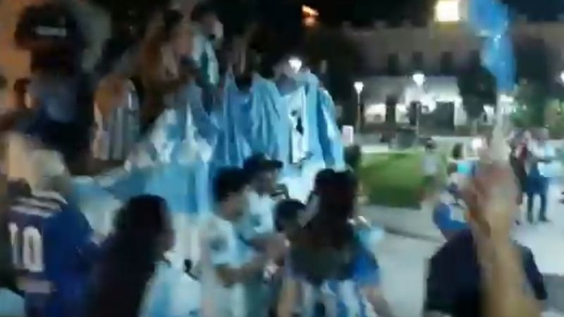 El campeonato de Racing también se festejó en Catamarca