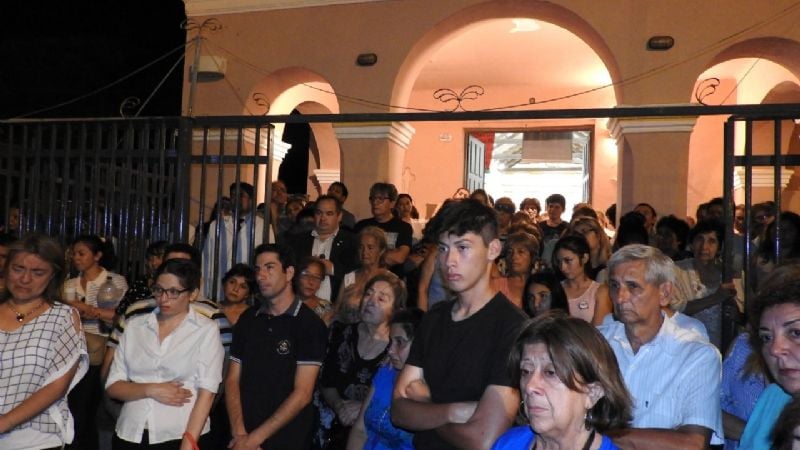 La comunidad de Choya despidió al Padre Antonio Bulacio