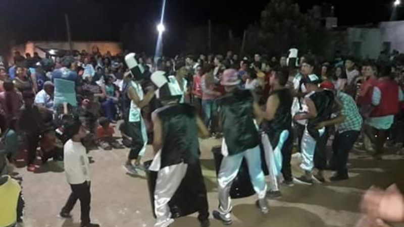 Carnavales en los barrios de Mutquín
