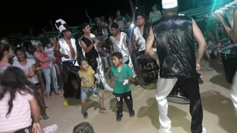 Carnavales en los barrios de Mutquín