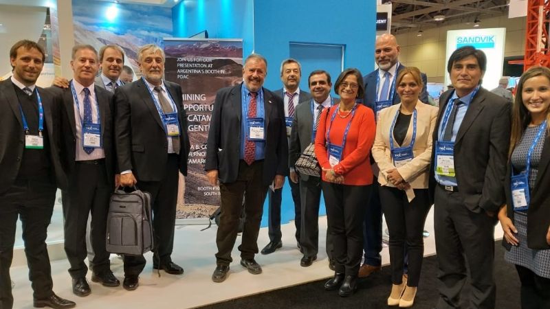 Lucía presentó en Canadá “las oportunidades mineras en Catamarca”